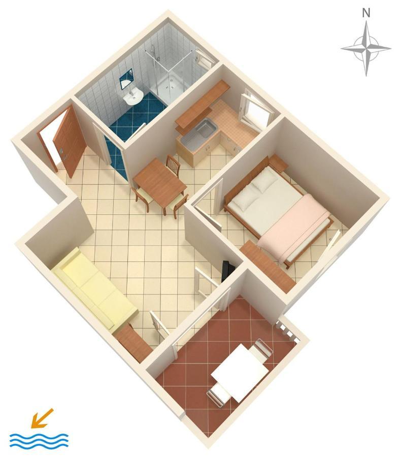 קולאן Apartments With A Parking Space Mandre, Pag - 6405 מראה חיצוני תמונה